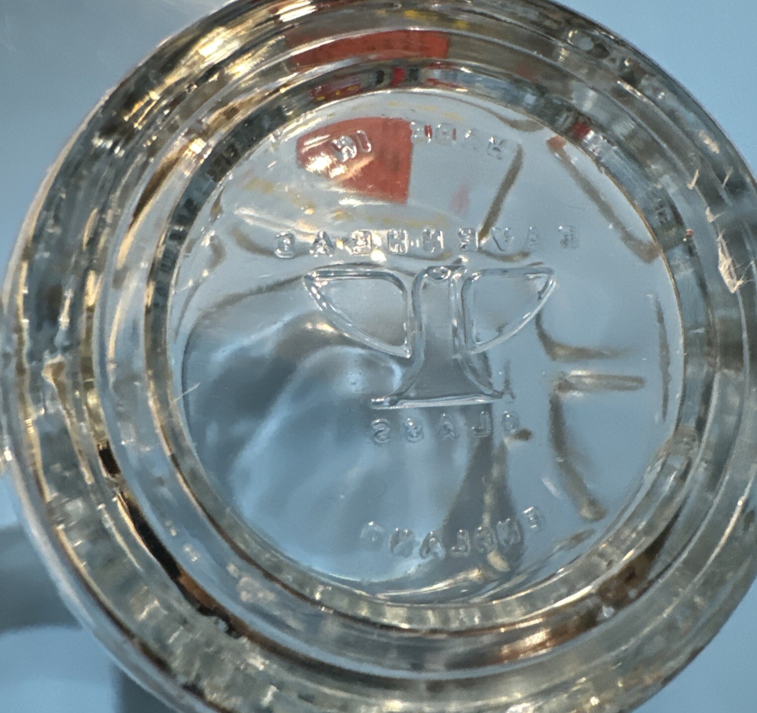 Vintage Collectible Watneys Red Barrel Beer Mug Glass 8oz London England