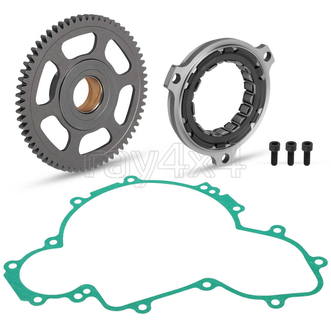 For Polaris RZR XP 900 2011~2012 for Starter Clutch #1204884 W/ Gasket Gear Bolt