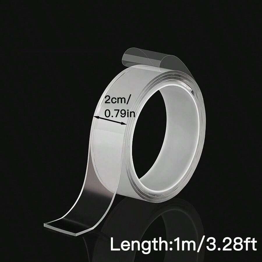 Nano Tape Heavy Duty Double Sided Tape Reusable Strong Adhesive Mounting Tape