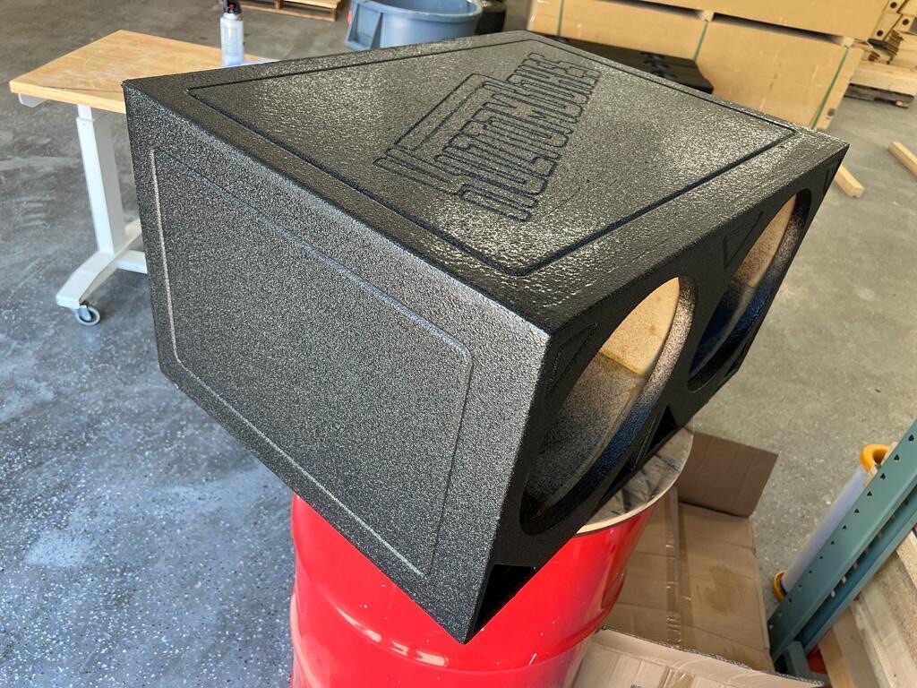 Mega Bass Dual 12"Turbo-Ported Vented Subwoofer Box Enclosure | 12" Bass Box