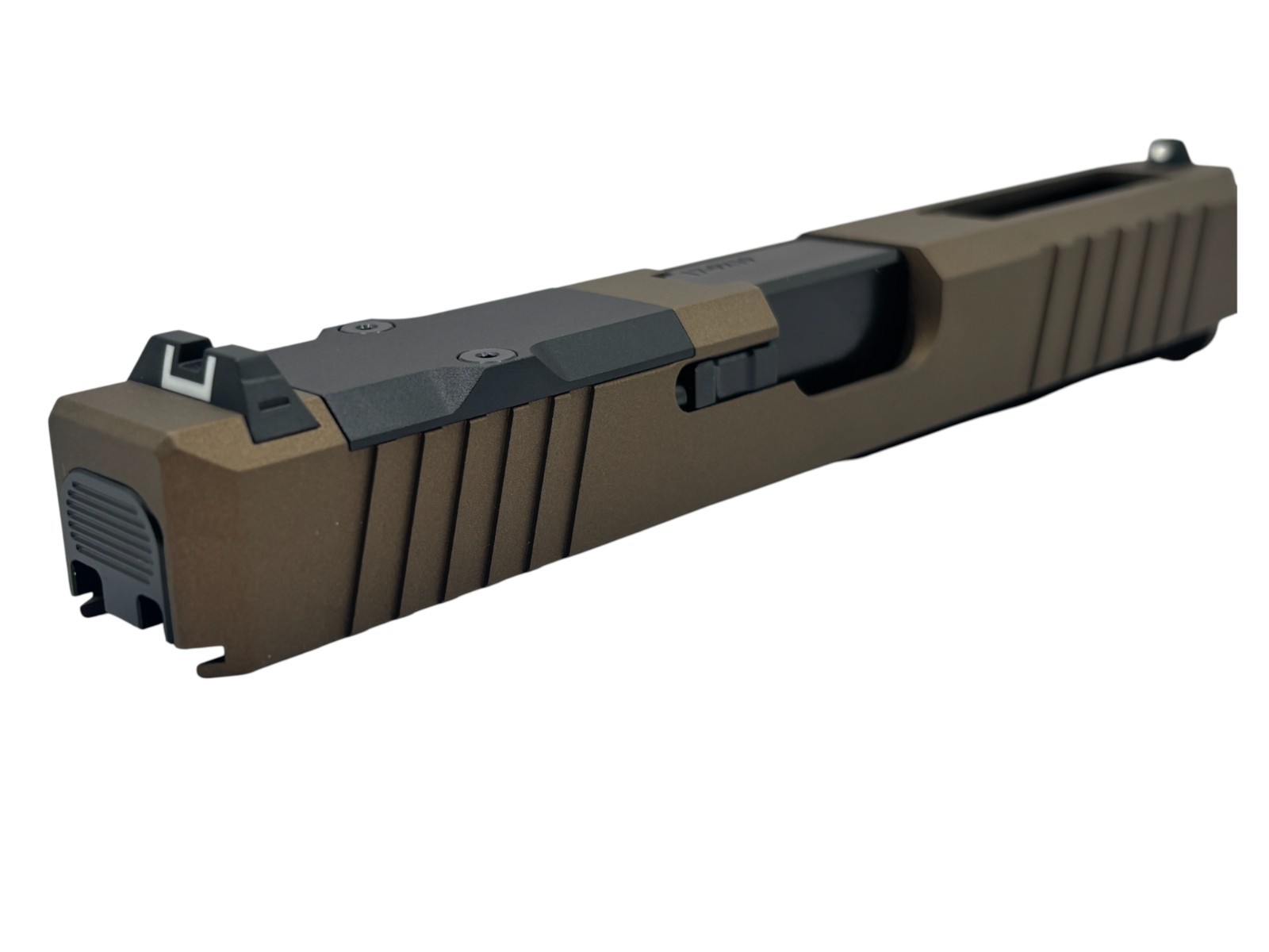 Turbo For Glock 17 custom Slide Gen3 NEW Cerakote Bronze Complete W/ Ported