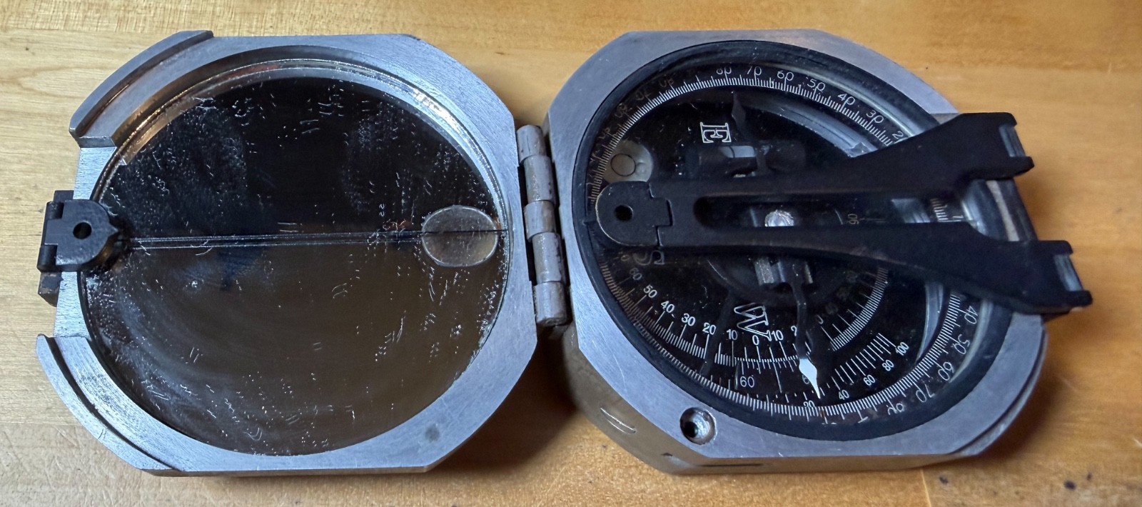 D.W. Brunton's Wm Ainsworth & Sons  Pocket Transit ONLY - Vintage - SN #111935