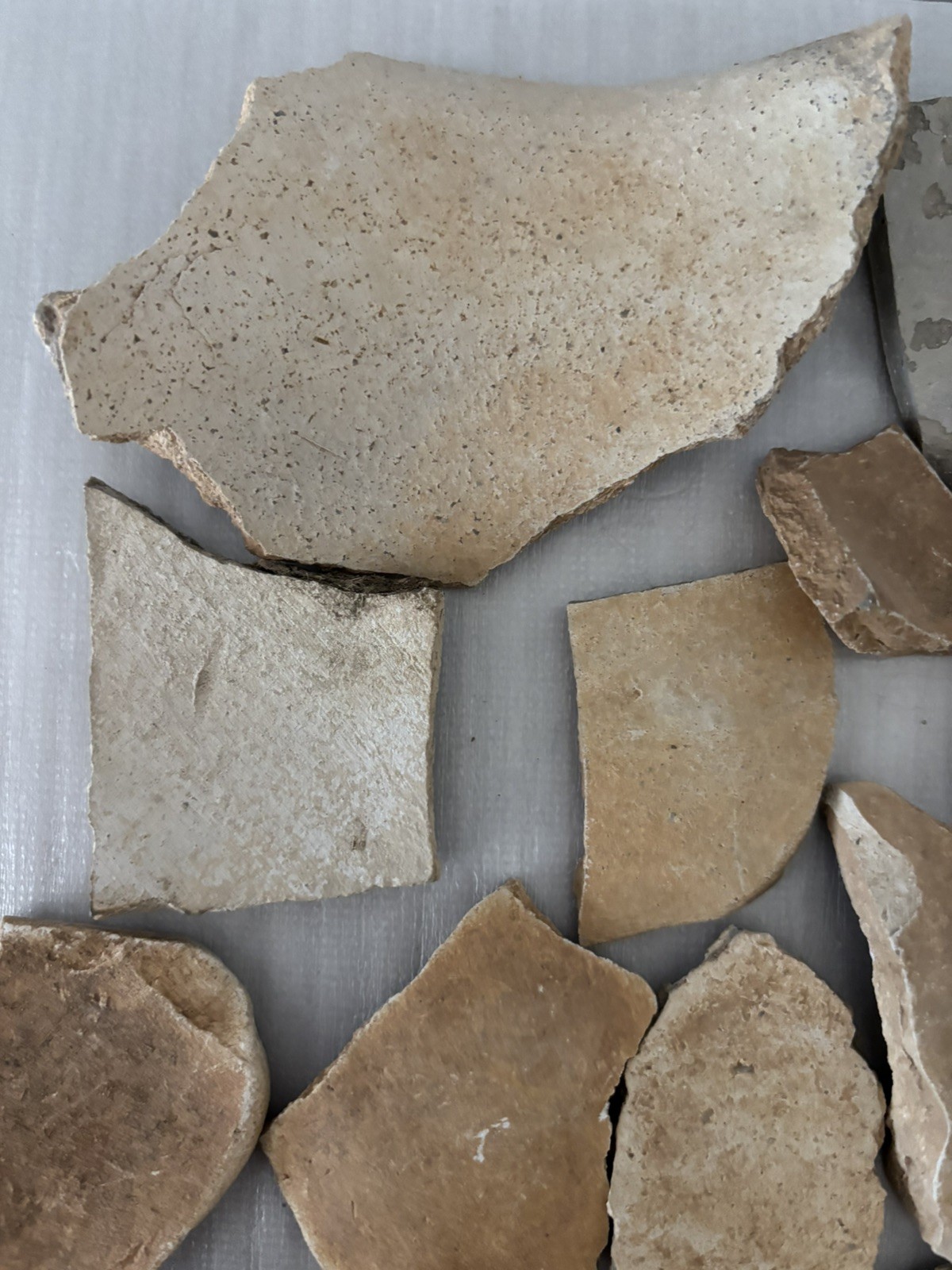 15+ Ancient Anasazi Native American 1-4” Pottery Shards Arizona L10-B FREE SHIP