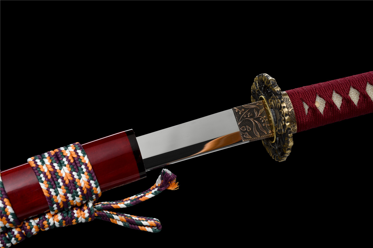 Authentic Handmade Sharp Japanese Samurai Katana Sword High Carbon Steel Blade