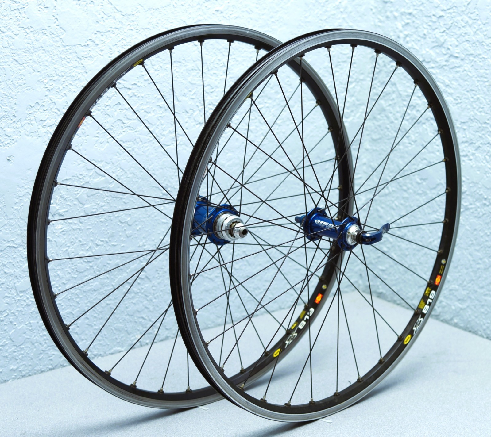CHRIS KING Single Speed MTB Wheelset 26" Mavic XM 819 SSC UST Tubeless Rim Brake
