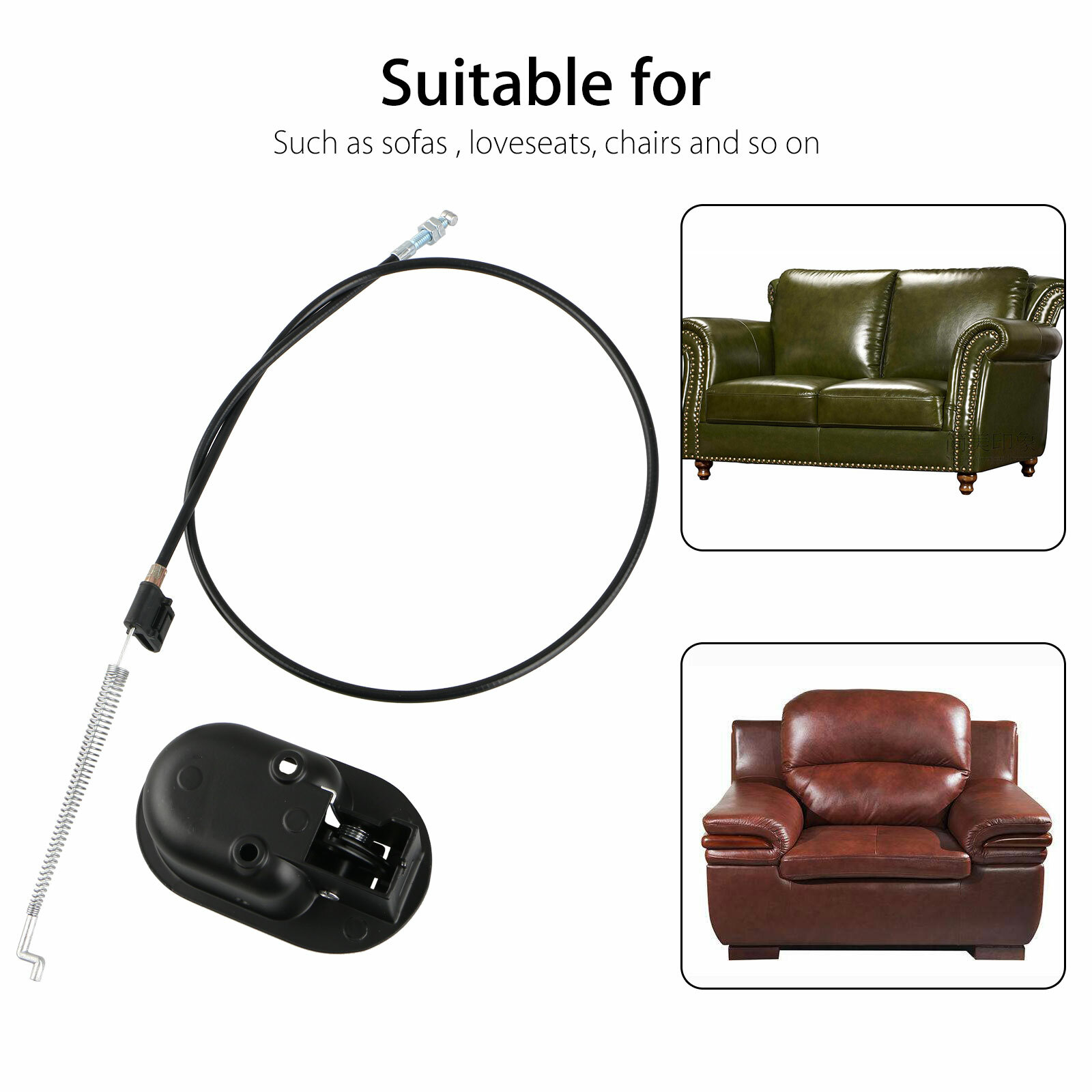 Sofa Recliner Release Pull Handle Replacement Universal Chair Couch Cable Lever