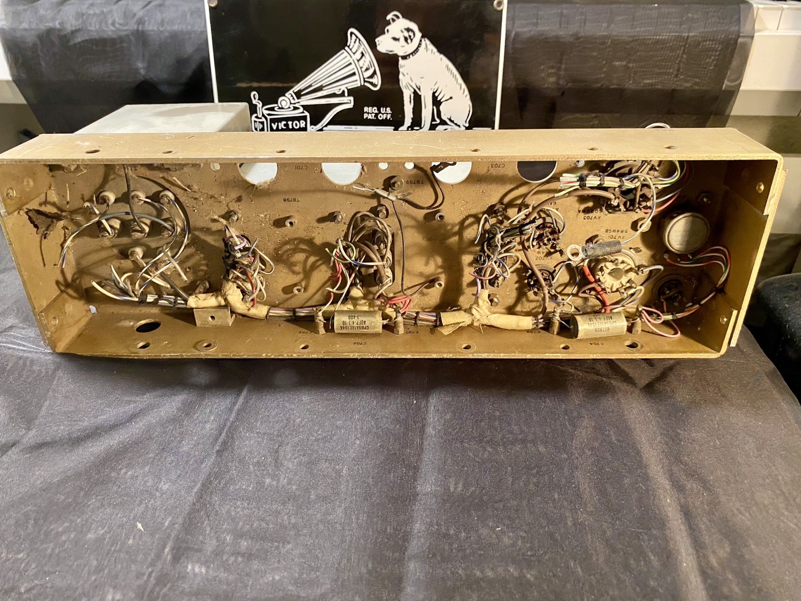 Original antique audiophile 3 piece transformer made in USA #0200