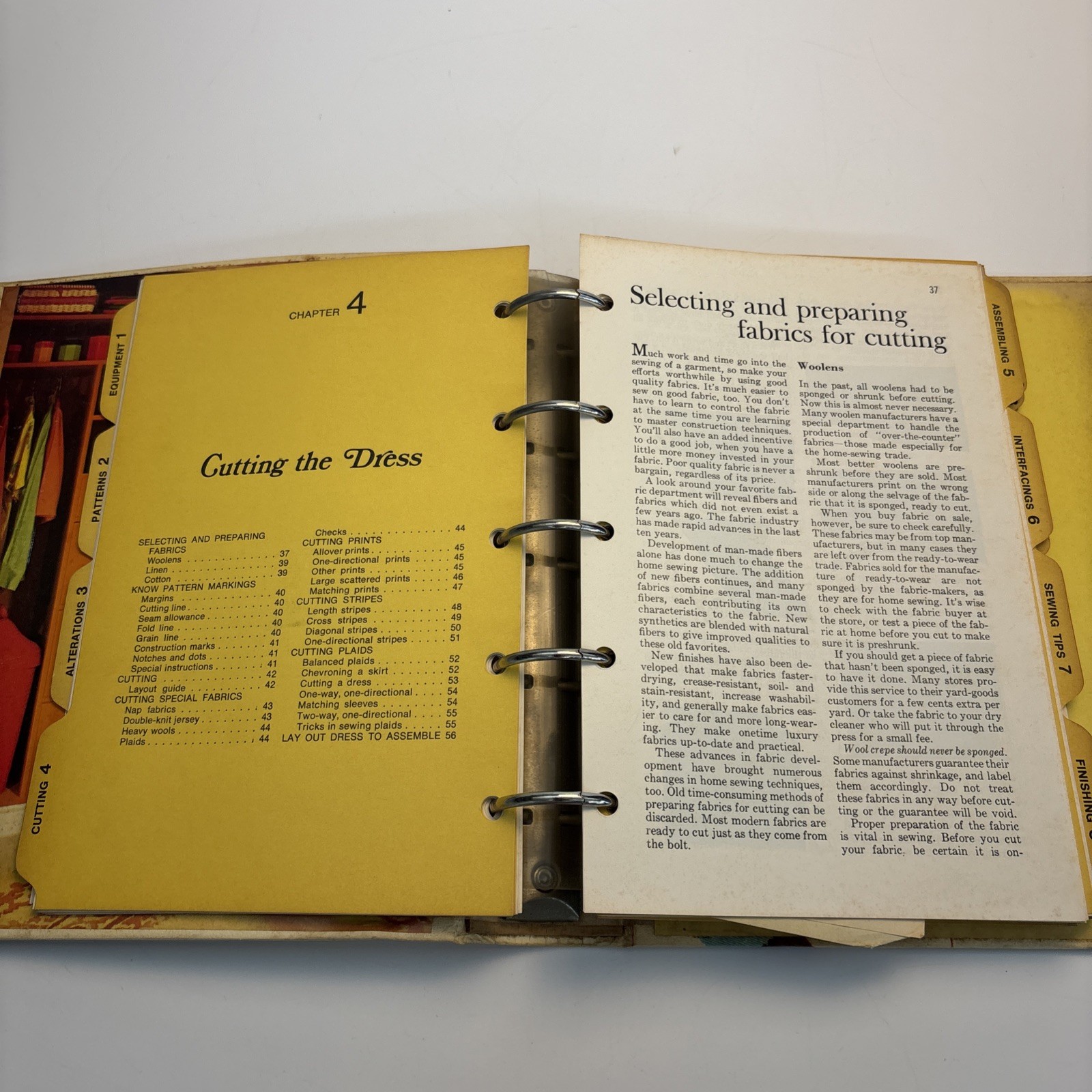 Vintage Better Homes & Gardens Sewing Book 1972