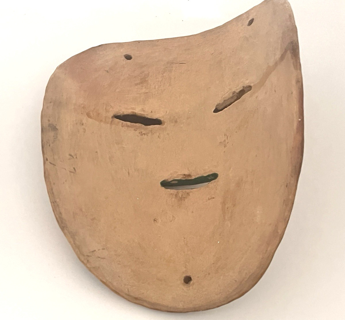 Talavera Mask Mexico Terracotta Pottery Hand Painted 6.5" x 9"