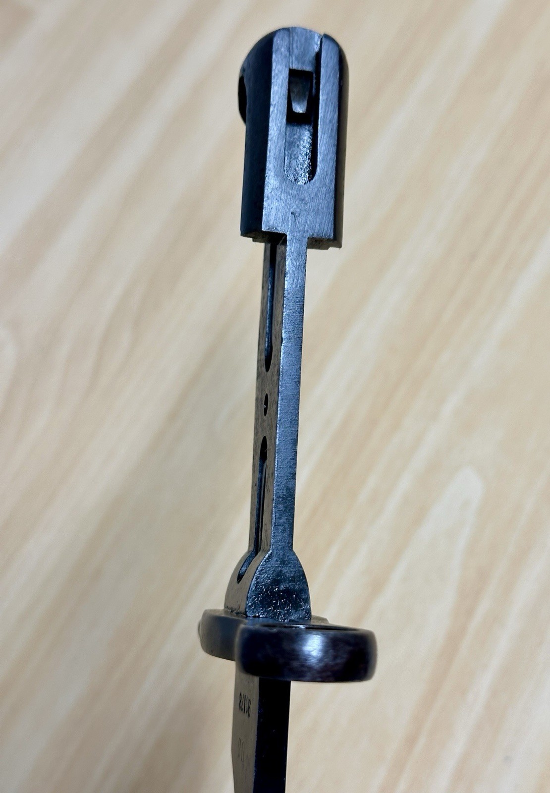 VERY NICE PRE-WWI US M1905 16” BAYONET 1907 ROCK ISLAND ARMORY & US M3 SCABBARD