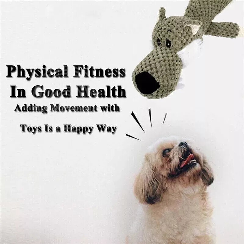 Dog Chew Toys for Aggressive Chewers Squeaky Washable Cat Dog Plush Toy