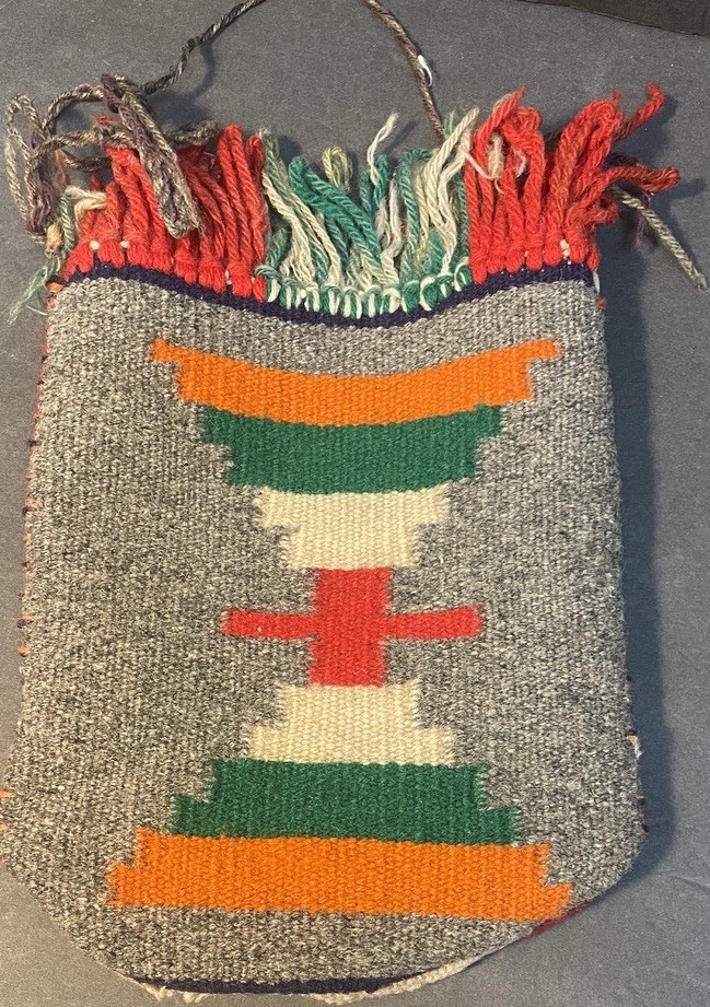 Native American 1890 Pictorial Germantown Purse