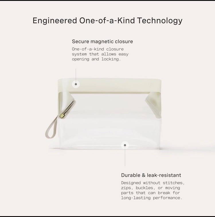 Cadence Medium Magnetic Parcel Holiday Red Merlot NEW Limited Edition NIB