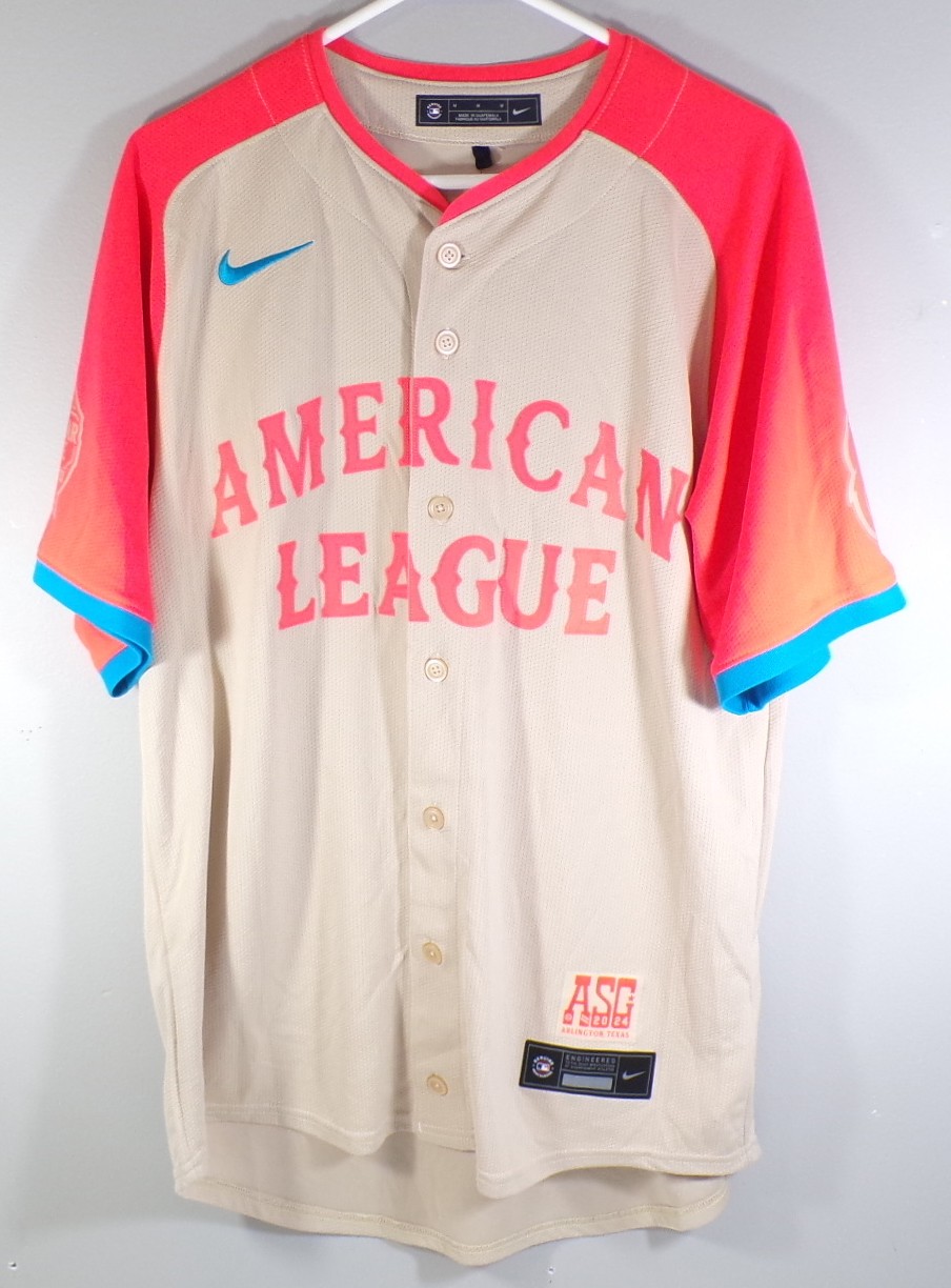 Lot of (2) Corbin Burnes #39 2024 MLB All Star Game Nike Engineered Jerseys S M