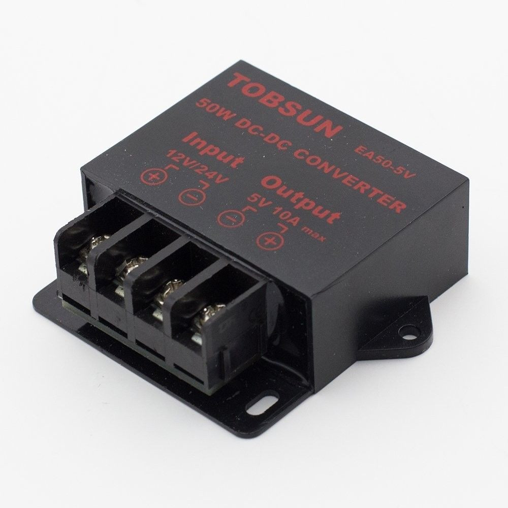 50W DC to DC 12V~24V to 5V 10A Converter Step Down Regulator Module