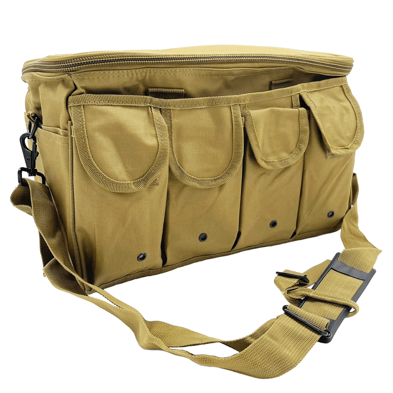 Shooters Gate Range Bag With 8 External Magazine Pockets -FDE