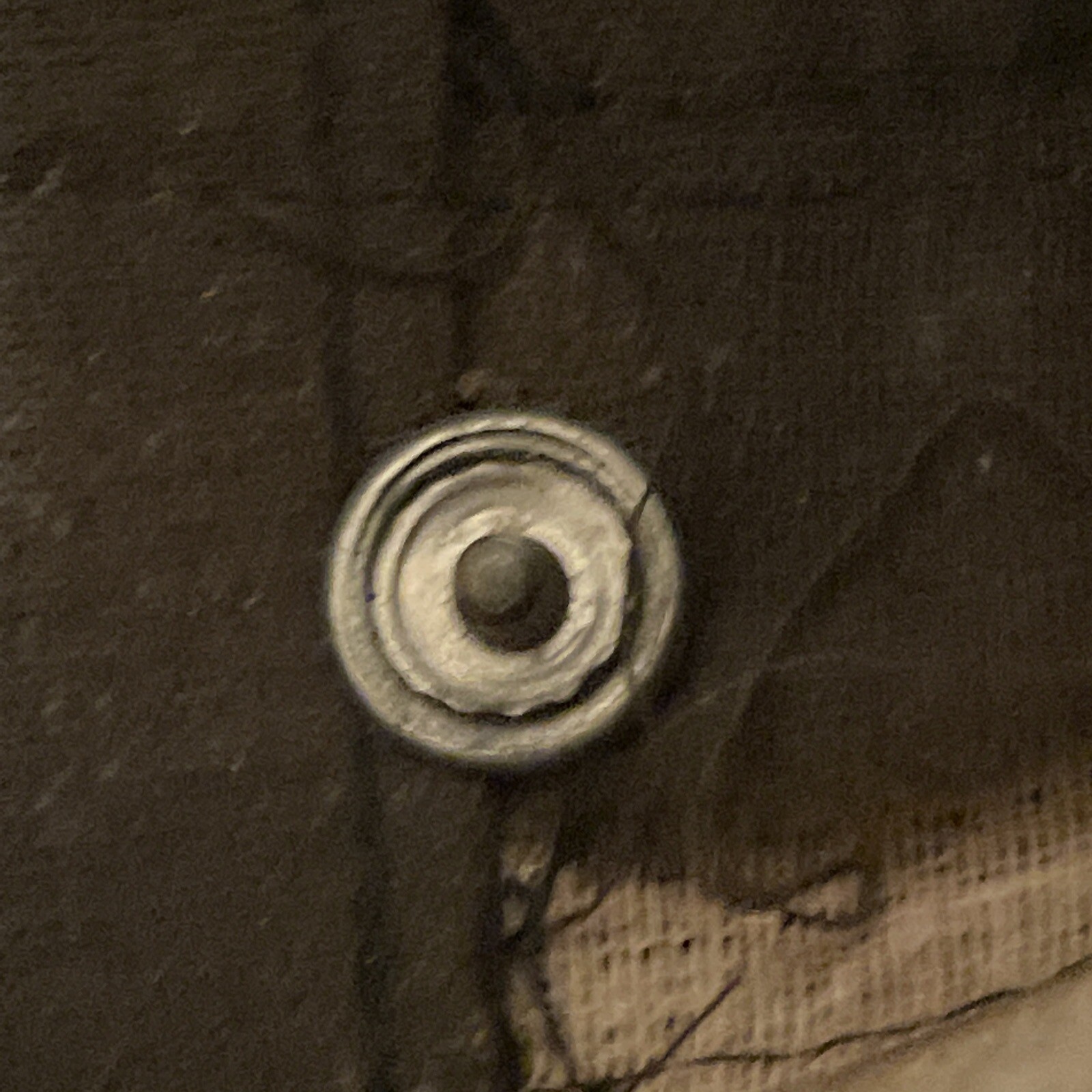 VINTAGE STANDARD OIL Indiana CO METAL ENAMEL SERVICE NAME GAS Hat Marshall Field