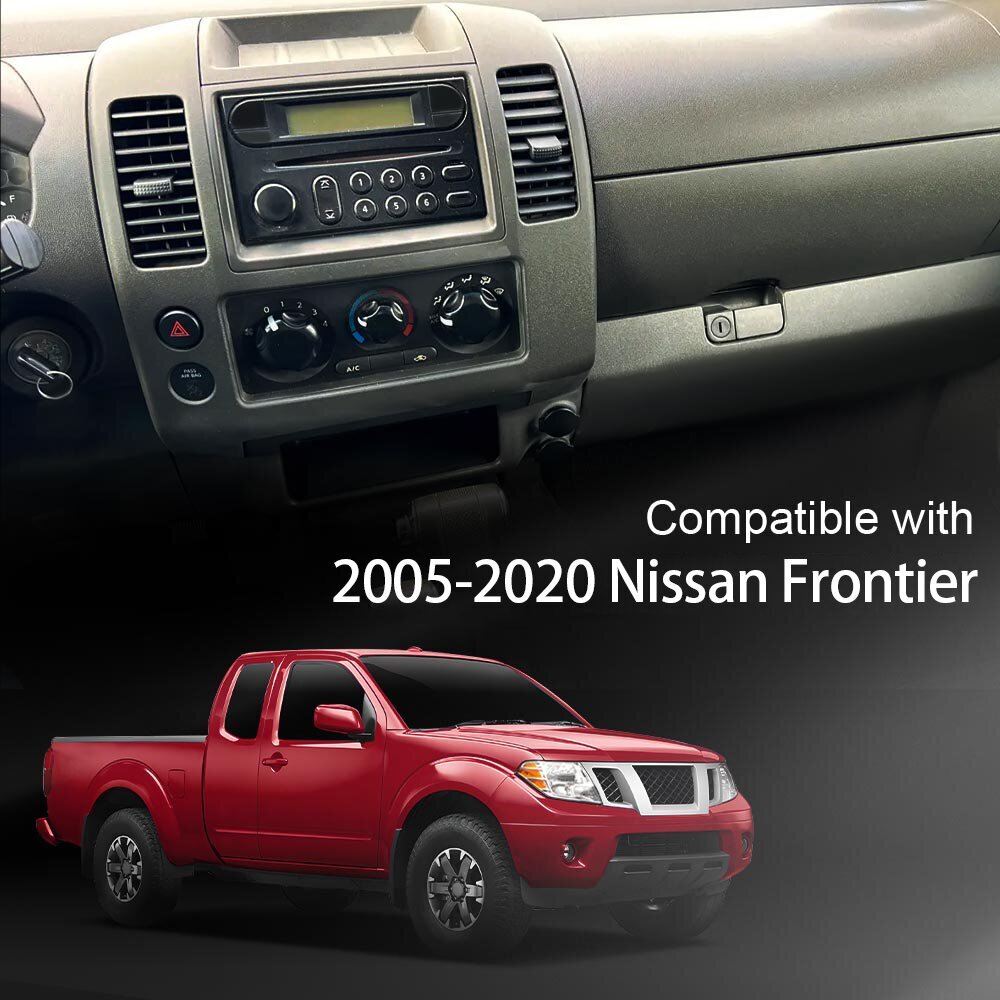 Center Dash Console Instrument Cluster Bezel Fit For 2005-2020 Nissan Frontier