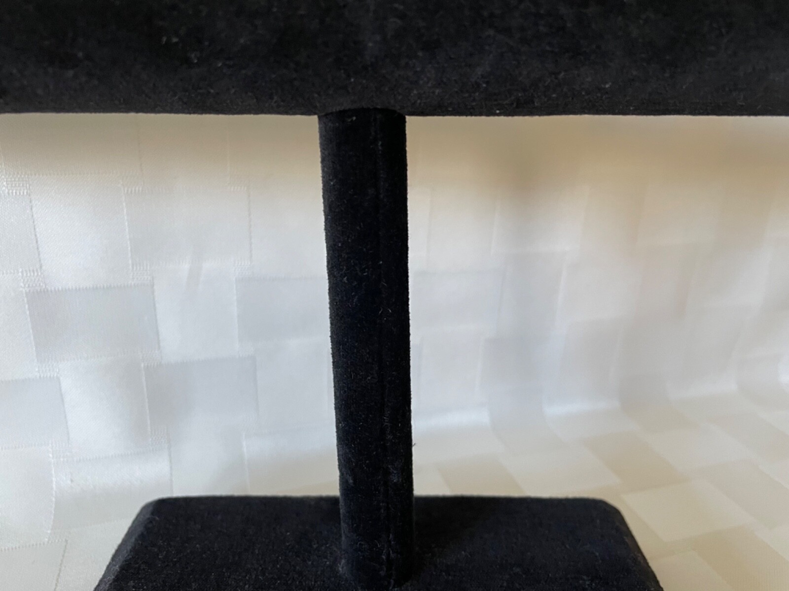 Elegant Black Velvet T-Bar Jewelry Display Stand - Bracelets/Watches/Bangles Org