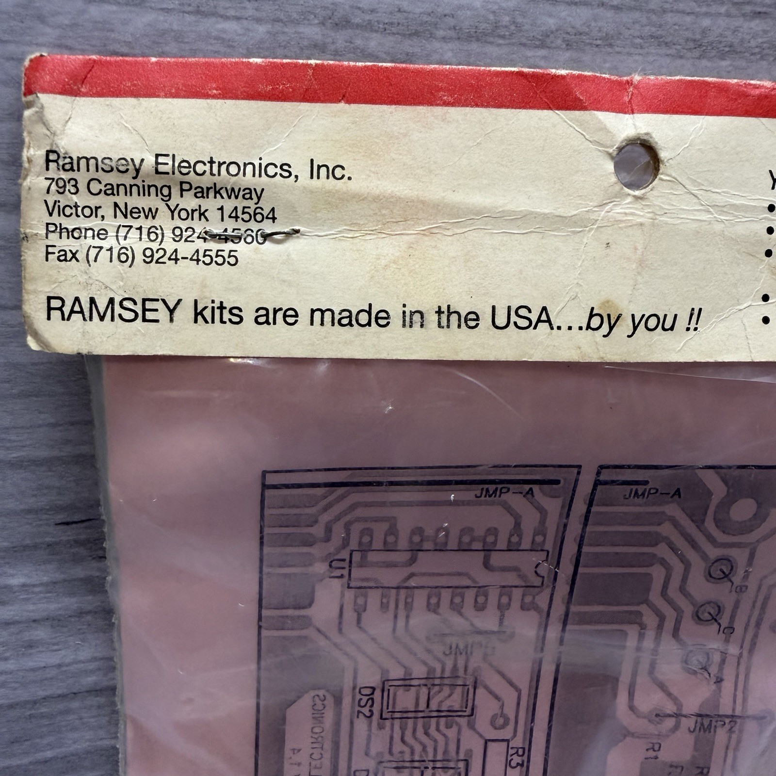 Vintage Ramsey Electronics CB-1 Chatterbox Voice Recorder Kit Sealed USA Made