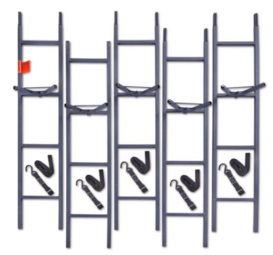 20' Tall Climb Tree Stand Ladder Deer Outdoor Hunting Climbing Stick Treestand