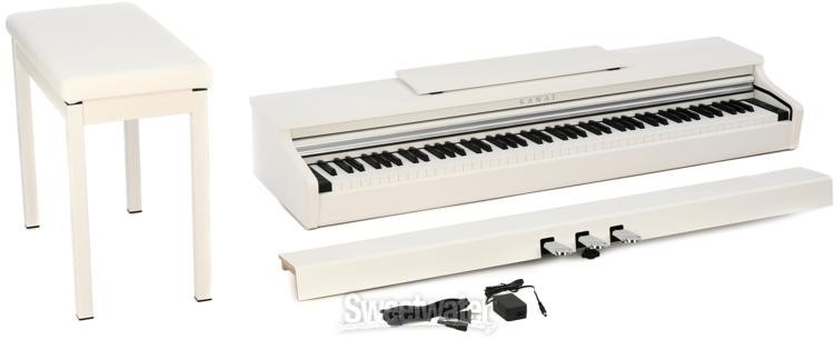 Kawai KDP75 Digital Home Piano - Embossed White