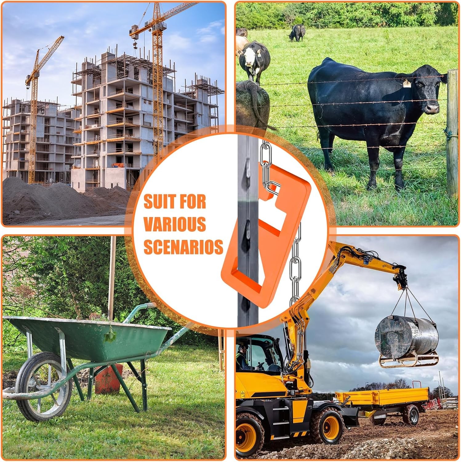 T Post Puller Fence Post Puller, Farm Equipment Tractor Accessories, Use Differe