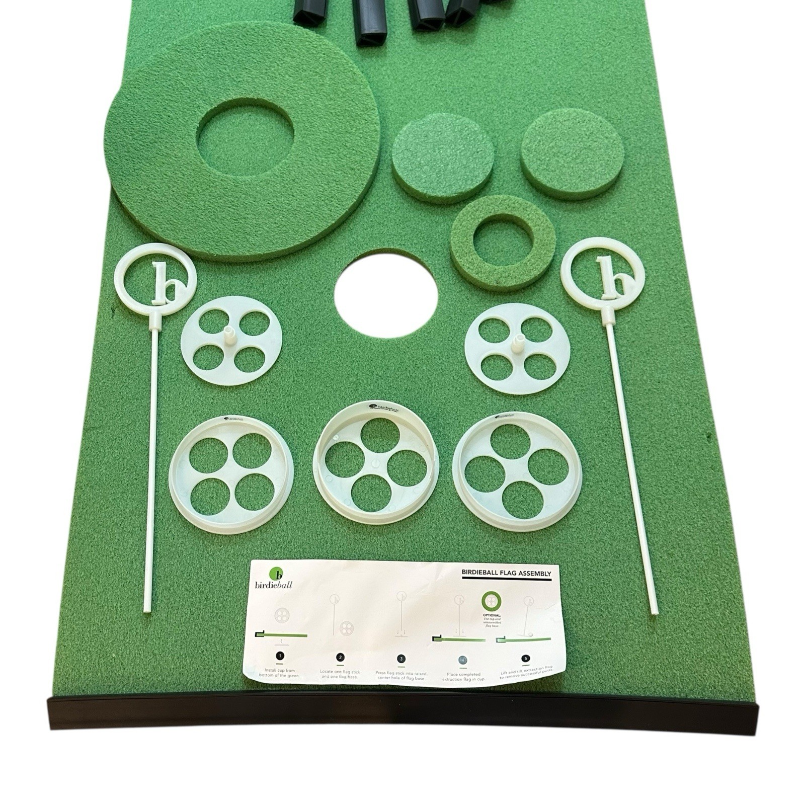 Birdieball Putting Mat 2x12 Ft Golf Putting Mat With Storage Bag