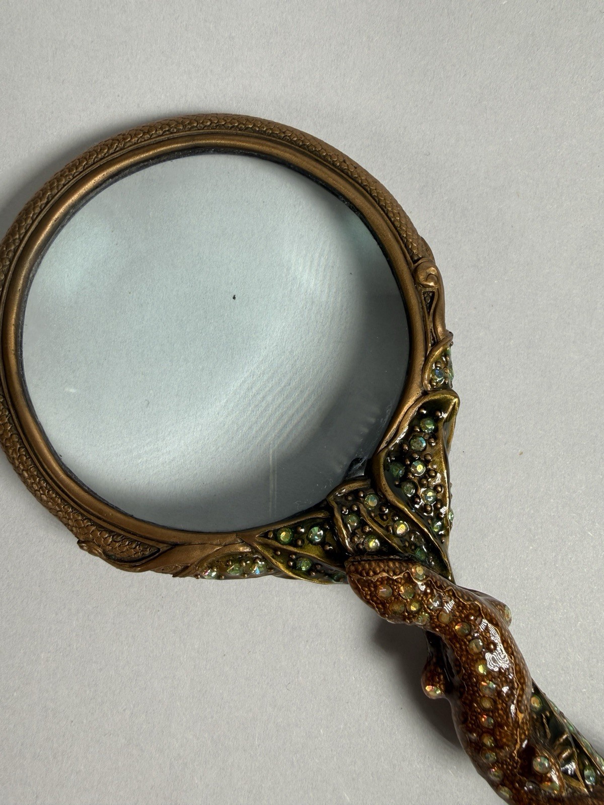 Jay Strongwater Lizard Magnifying Glass
