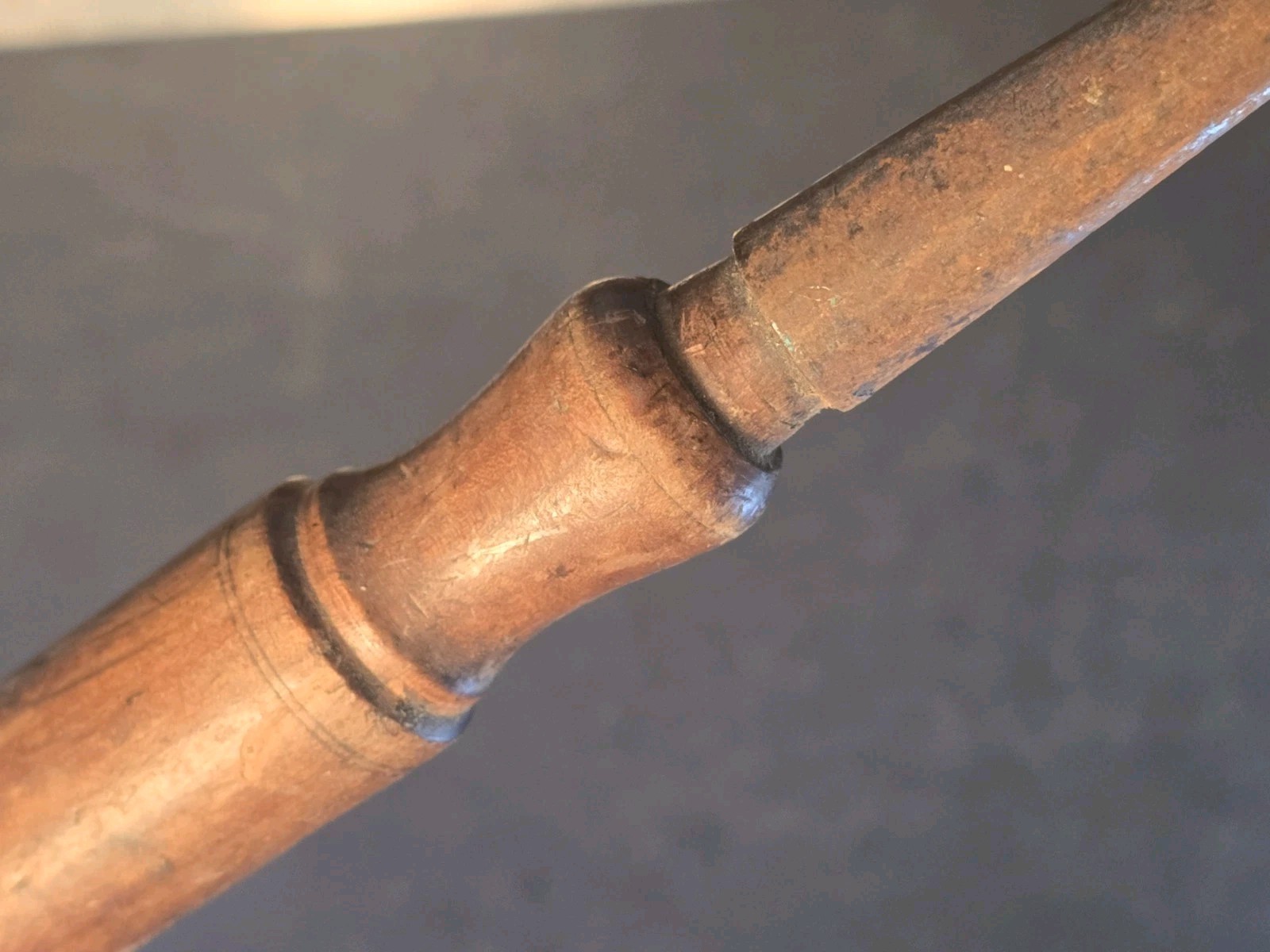 Vintage Buck Bros. 3/8 in Socket Chisel with Wood Handle