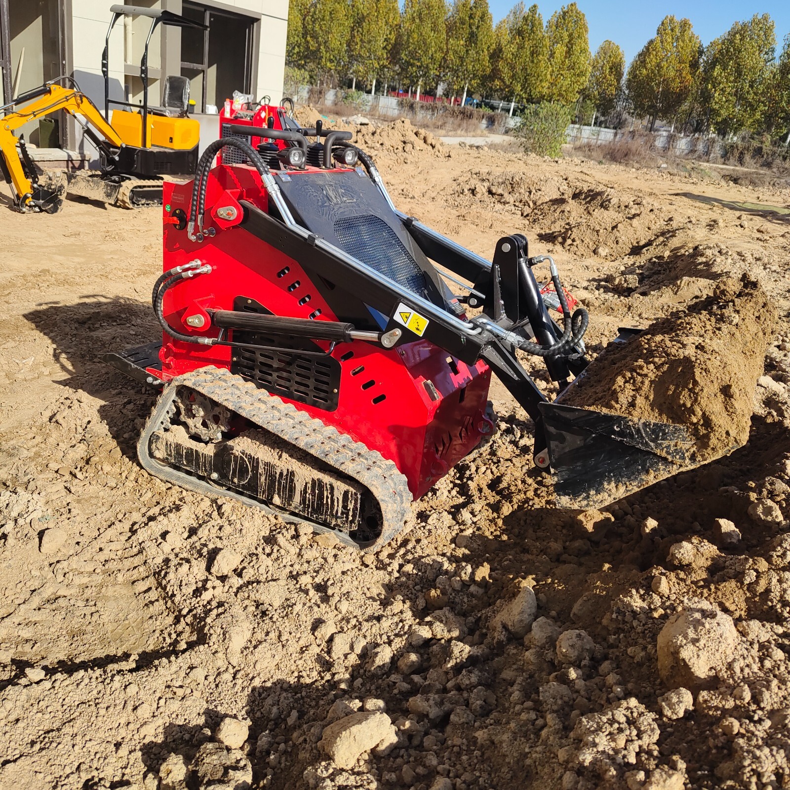 FREE SHIPPING 2025 Mini Skid Steer Loader 13.5HP EPA B&S Petrol Engine USA STOCK