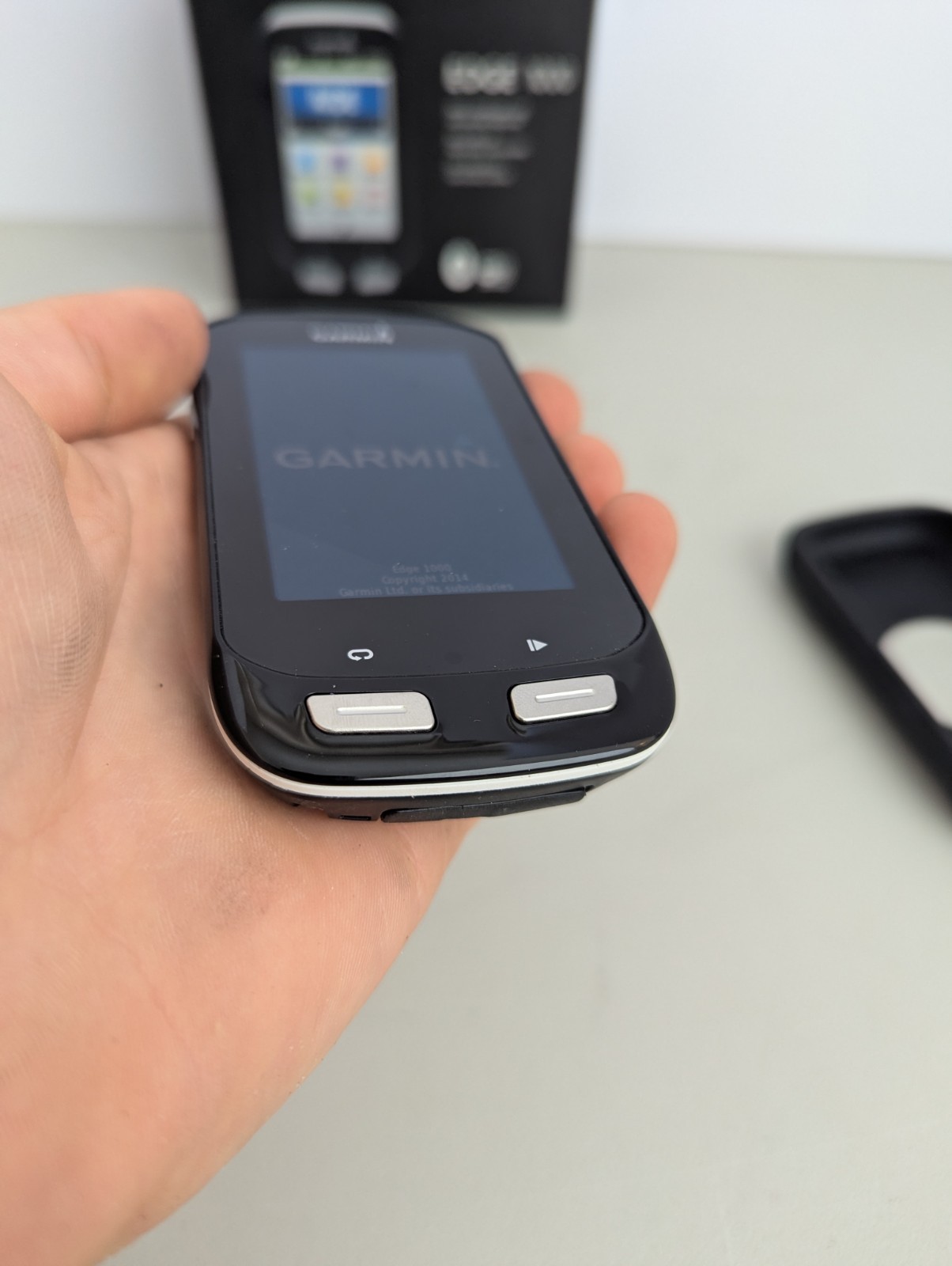 Garmin Edge 1000 Bike Computer With Box (Tested)