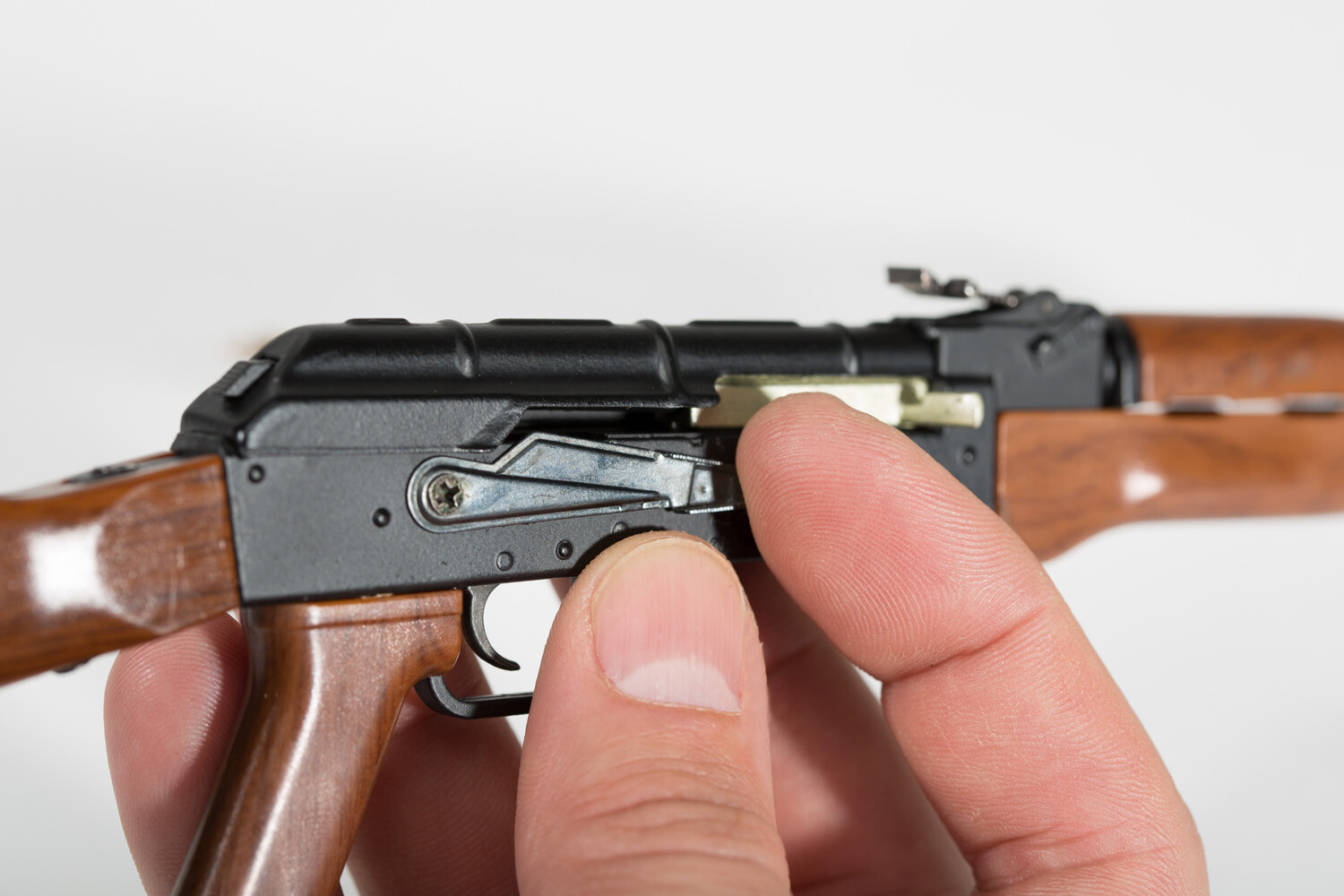 Miniature AK-47 Collectible Model | 1/3 Scale Replica Non-firing Model
