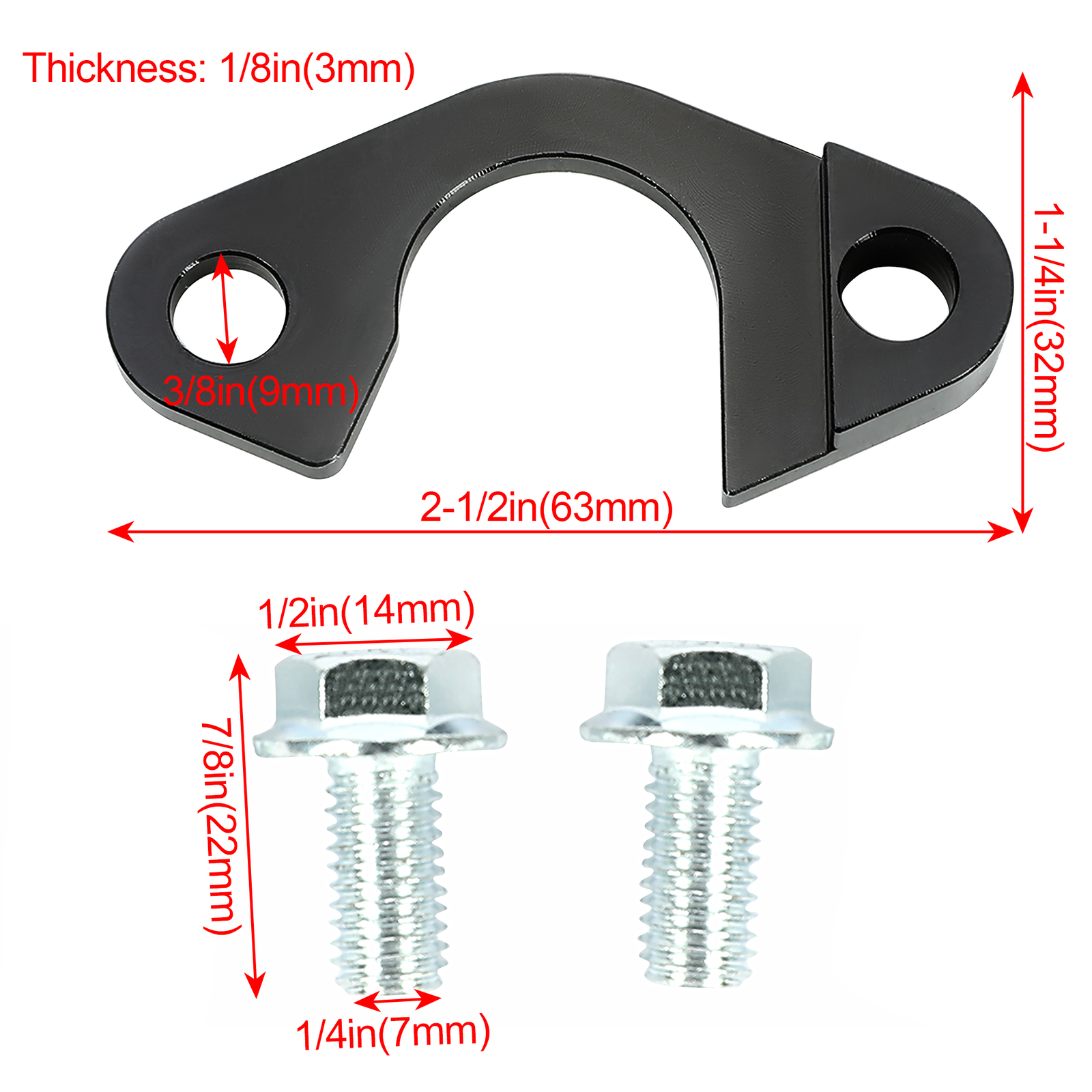 Billet LS Oil Pump Pick-up Tube Pipe Hold Down Support Brace Girdle LS1 LS2 LS3