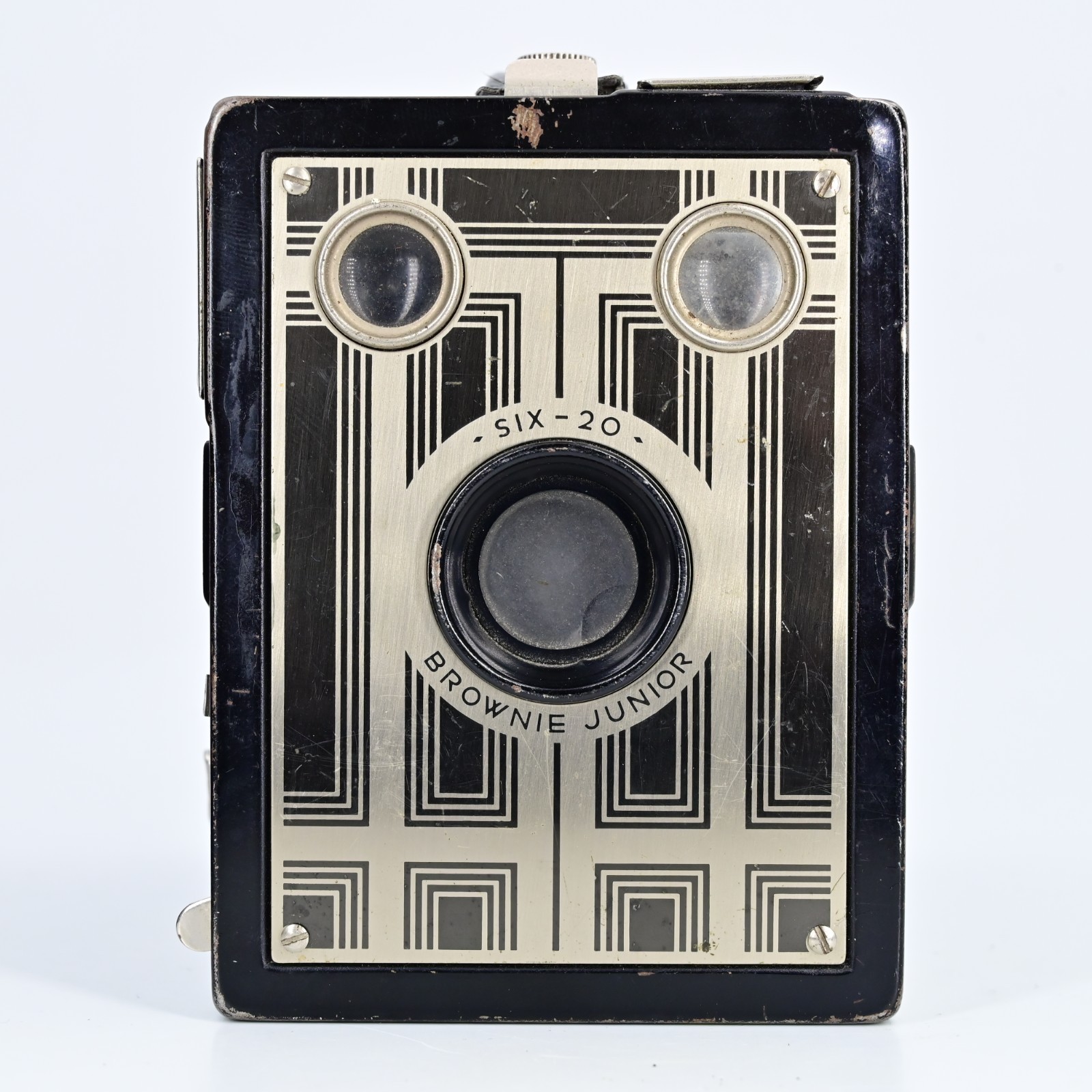 Kodak Brownie Junior + Brownie Target Six-20 620 Box Camera lot of 5 Art Deco