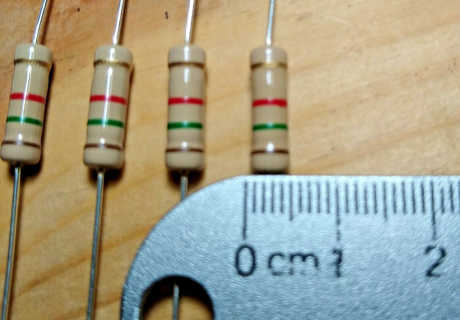1 Watt Carbon Film Resistor LARGE (10 Pieces) 5% tolerance YOU CHOOSE THE VALUE