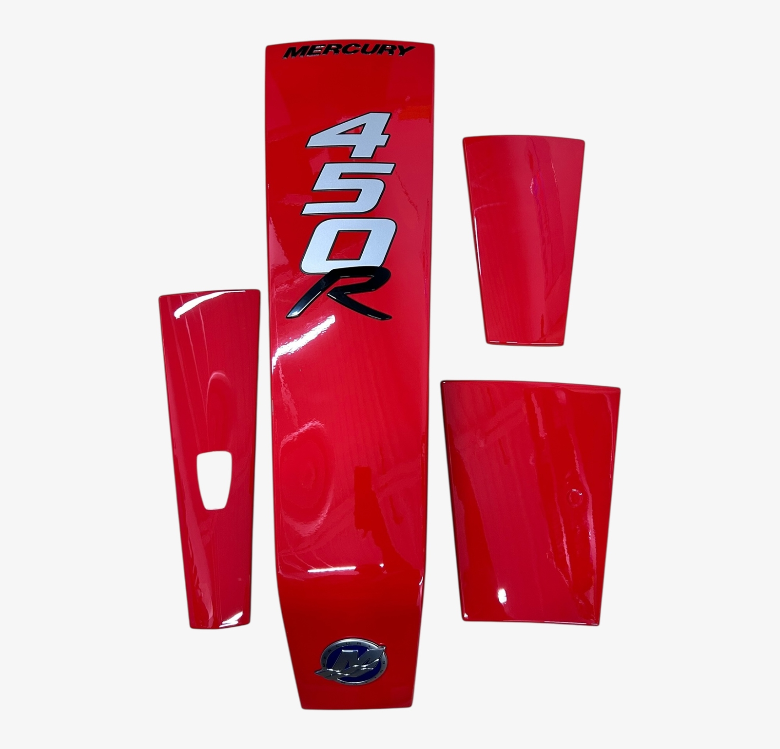 Mercury Marine 8M0147691, 450R Red Cowling Accent Panel & Decal Kit