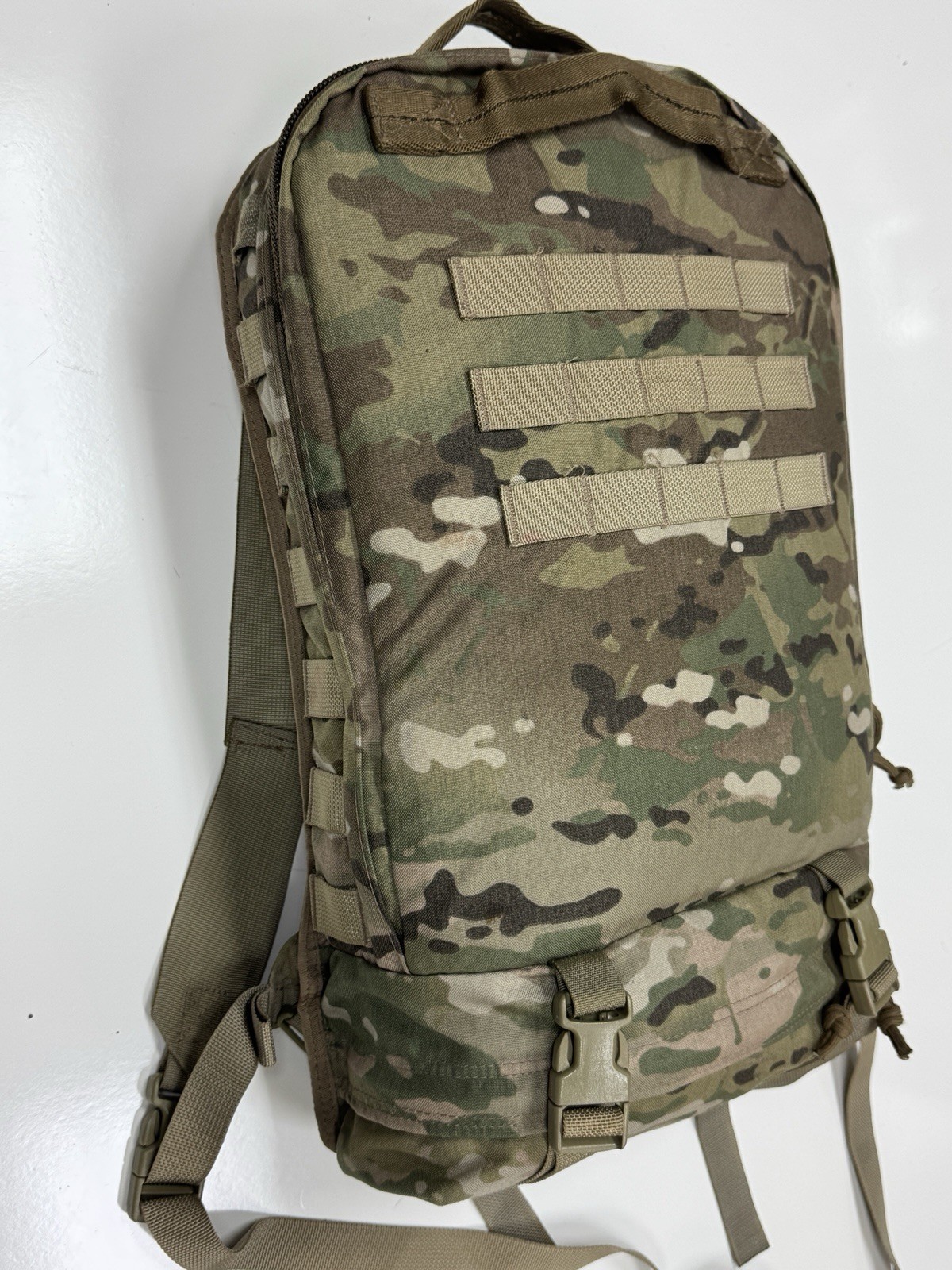 Multicam TSSI TACOPS M-9 Medic Aid Bag Backpack PACK ONLY USED Missing Parts