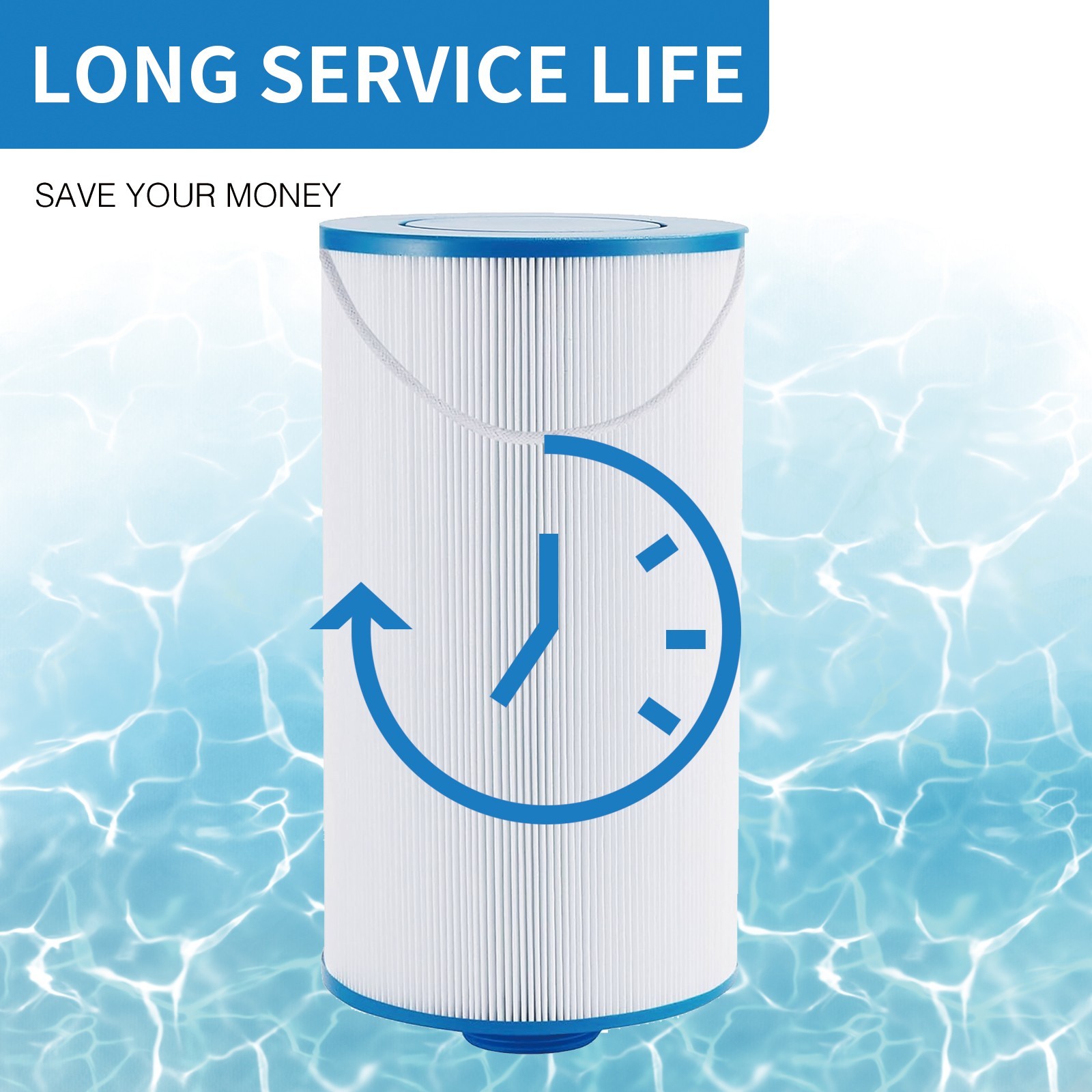 AMIBRON 303279 Hot Tub Filter Replaces Filbur FC-2402, 5CH-37, PFF42TC-P4