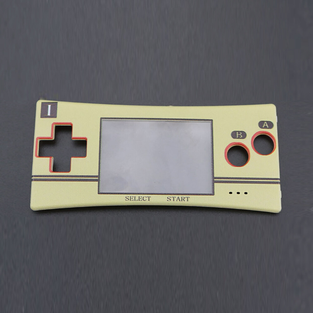 US Nintendo Game Boy Micro GBM Console Faceplate Front Shell Cover Replacement