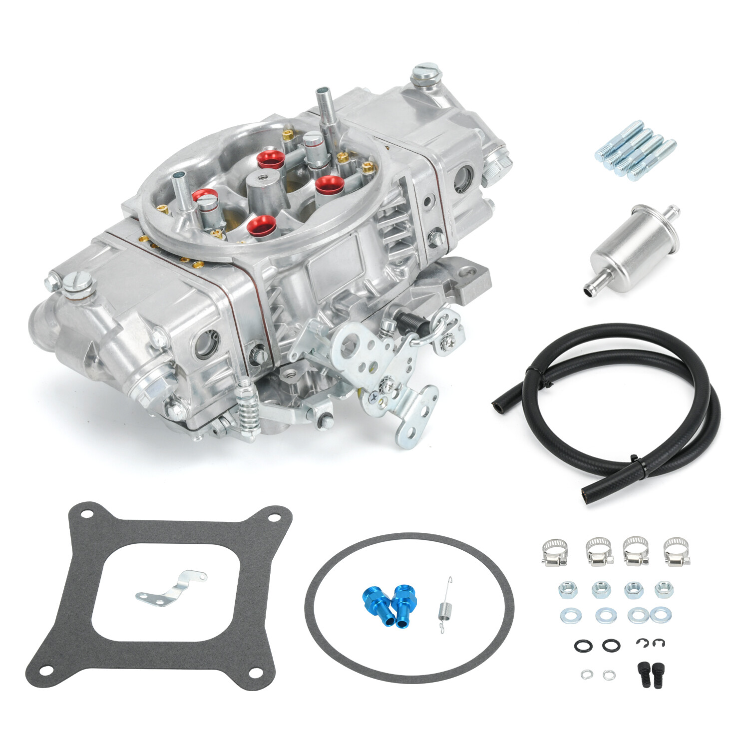 4 Barrel 850 CFM For Holley Brawler Carburetor Double Pumper Mechanical BR-67201