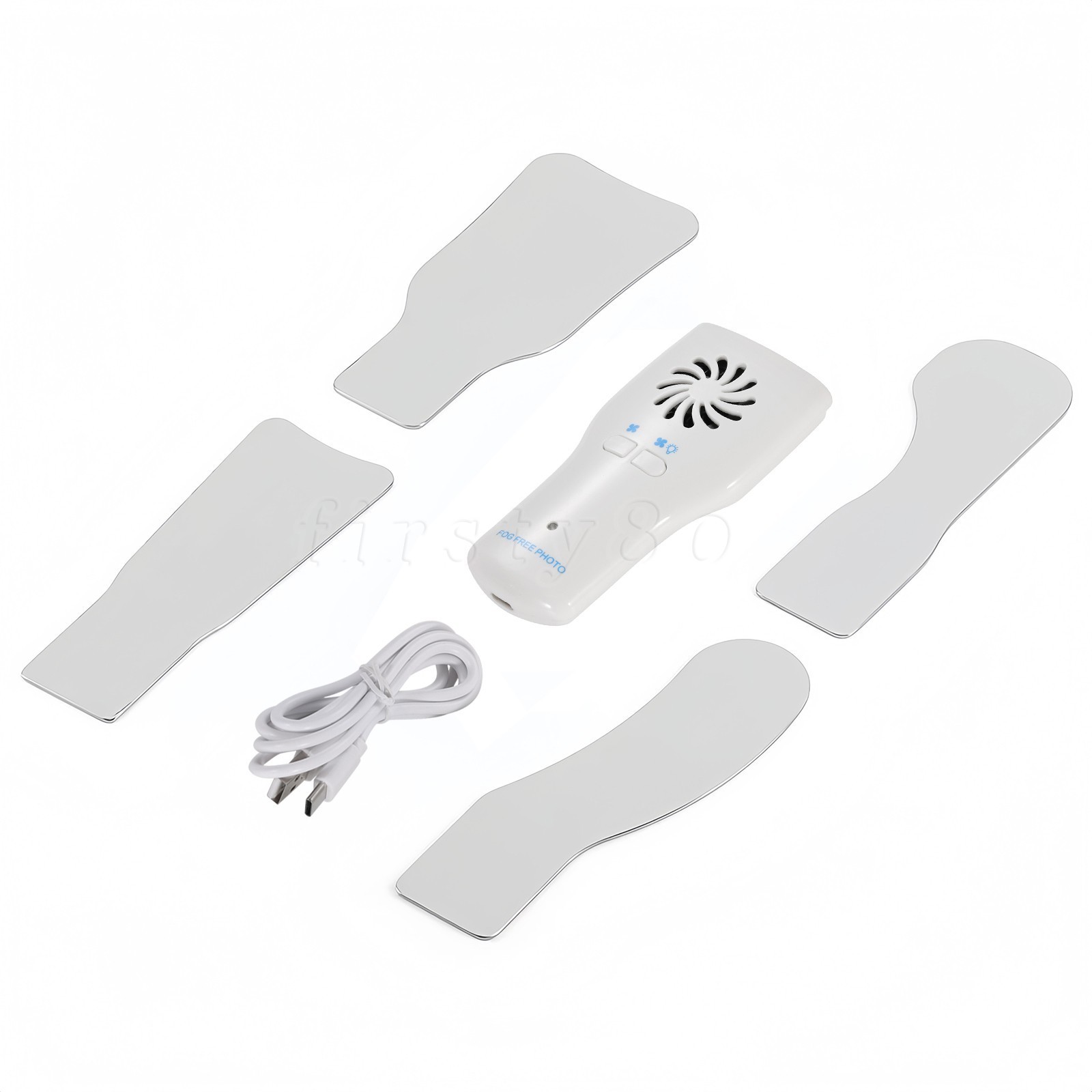 Dental Occlusal Mirror Fog Free LED Intra Oral Photo System 4 Mirror Anti-Fog A