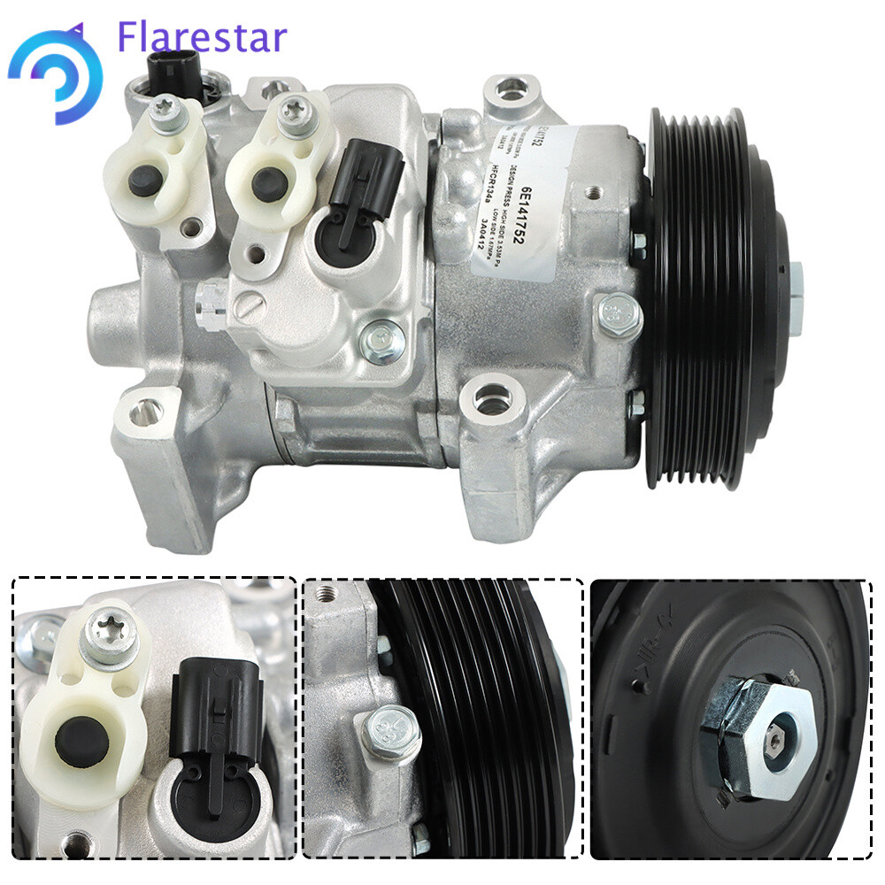 A/C Air Compressor For Toyota Corolla 1.8L 2011 2012-2014 447260-3373 Aluminum