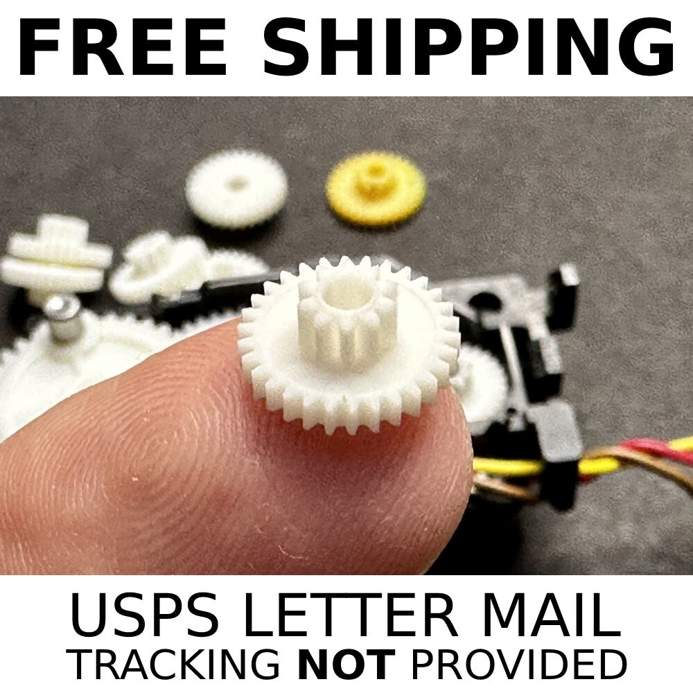 4x Replacement Gear (Macintosh Floppy Drive eject Mac Sony MP-F51W MP-F75W)