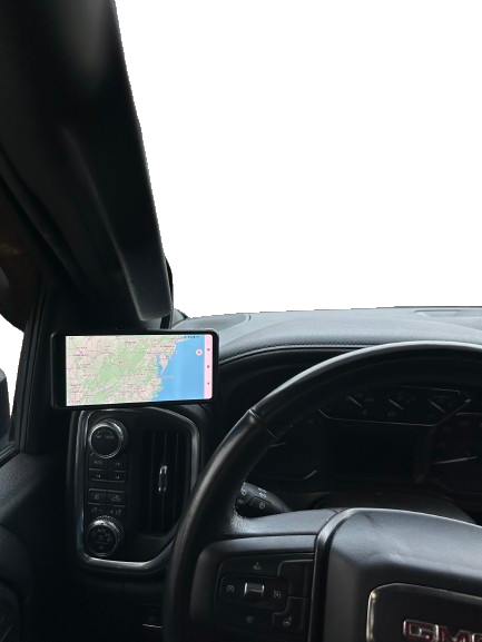 Phone Pillar Mount 2020-2023 Chevy GMC 1500 2500 3500 Edge Insight CTS CTS2 CTS3