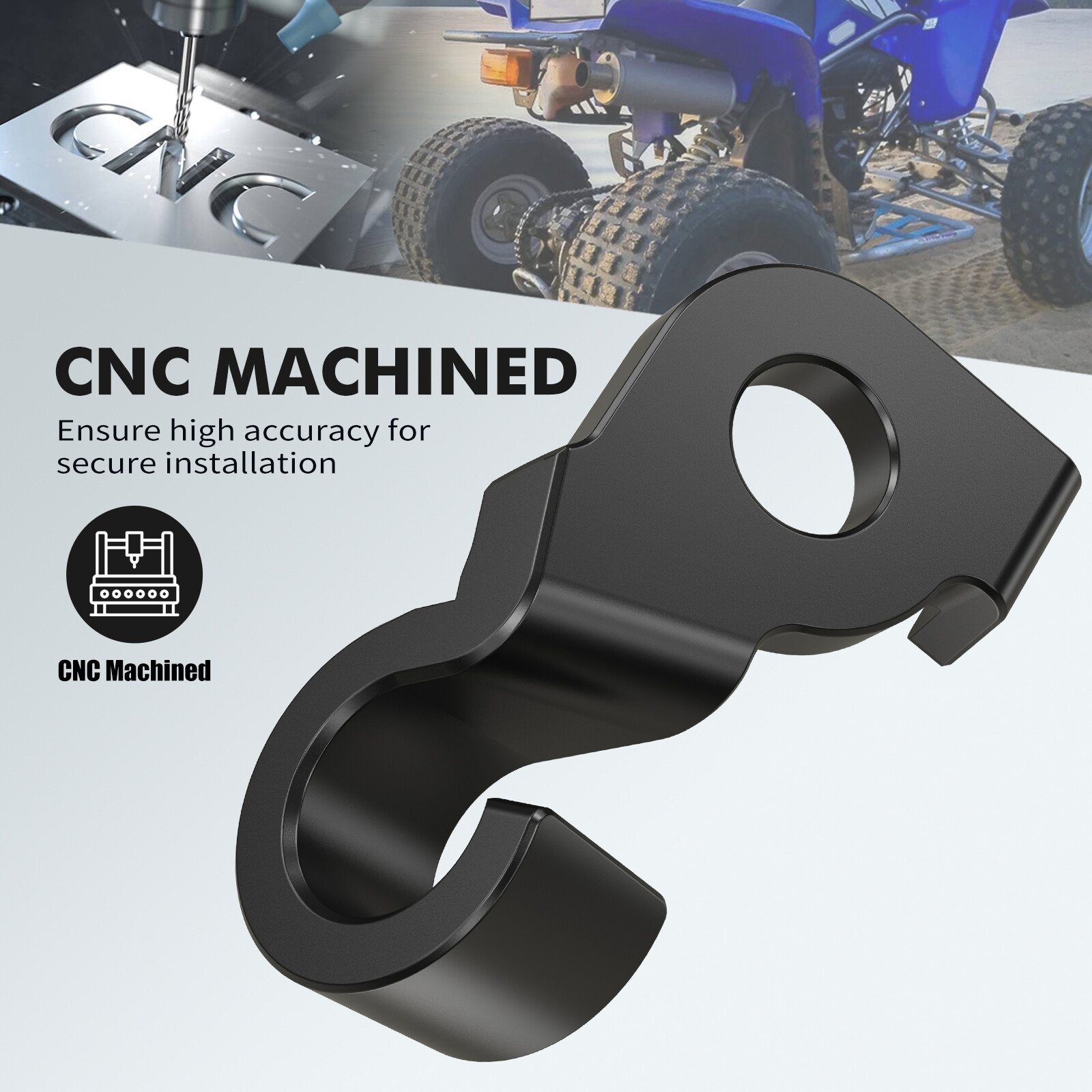 For Yamaha Blaster 200 Clutch Cable Bracket Holder Clamp YFS200 #10V-1131E-00-00