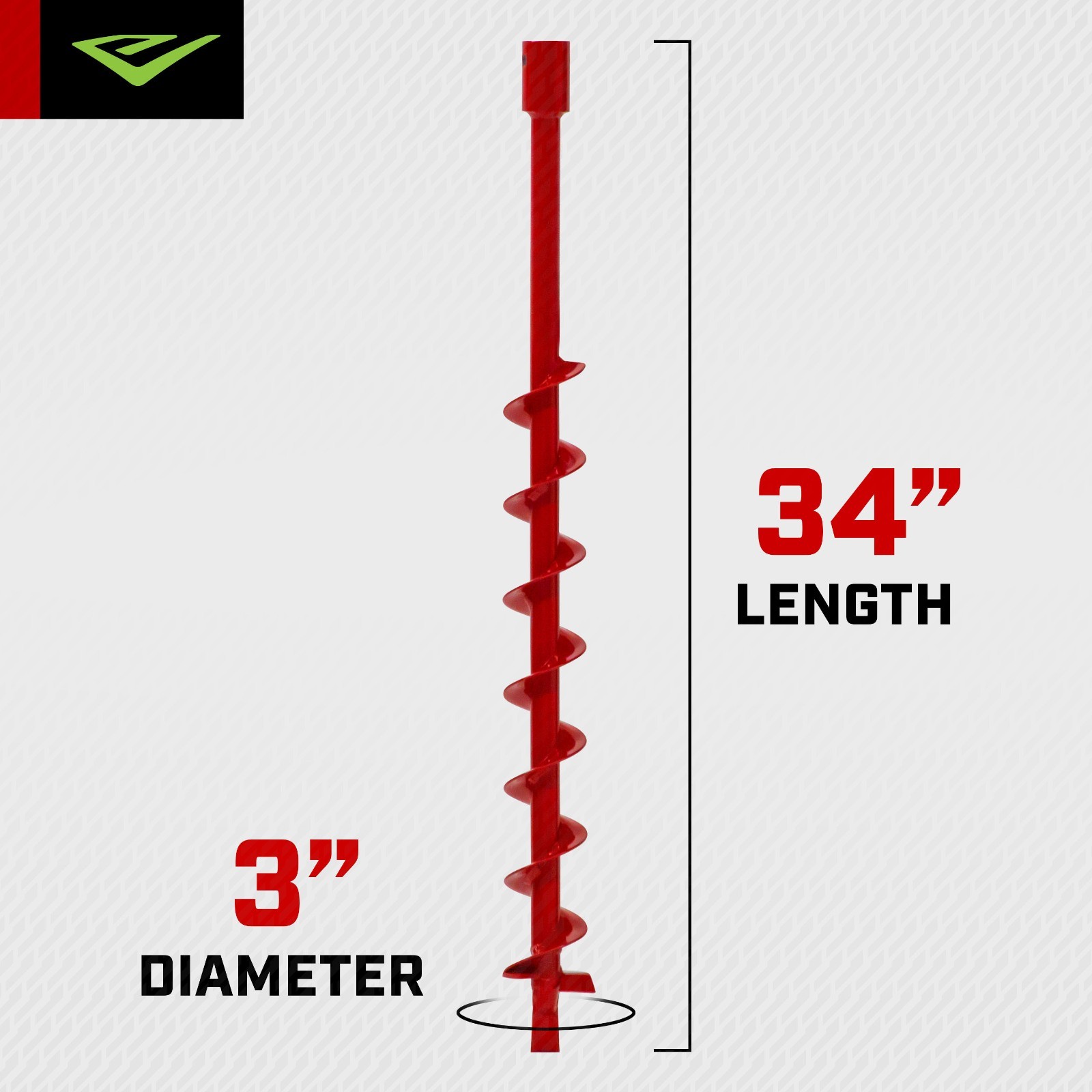 Earthquake® 3-Inch General Purpose Earth Auger Bit