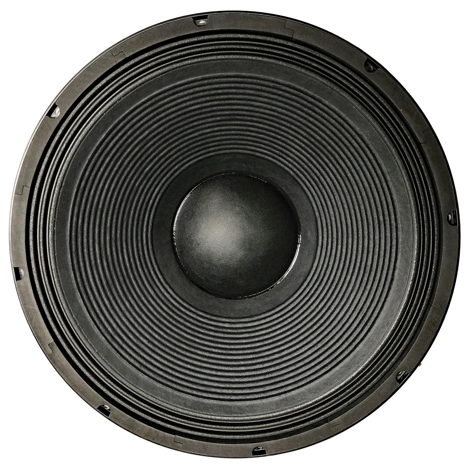 18" PA Woofer 4" Glass Fibre IN-OUT VC, Demodulation Ring, 2400W, MB Acoustics