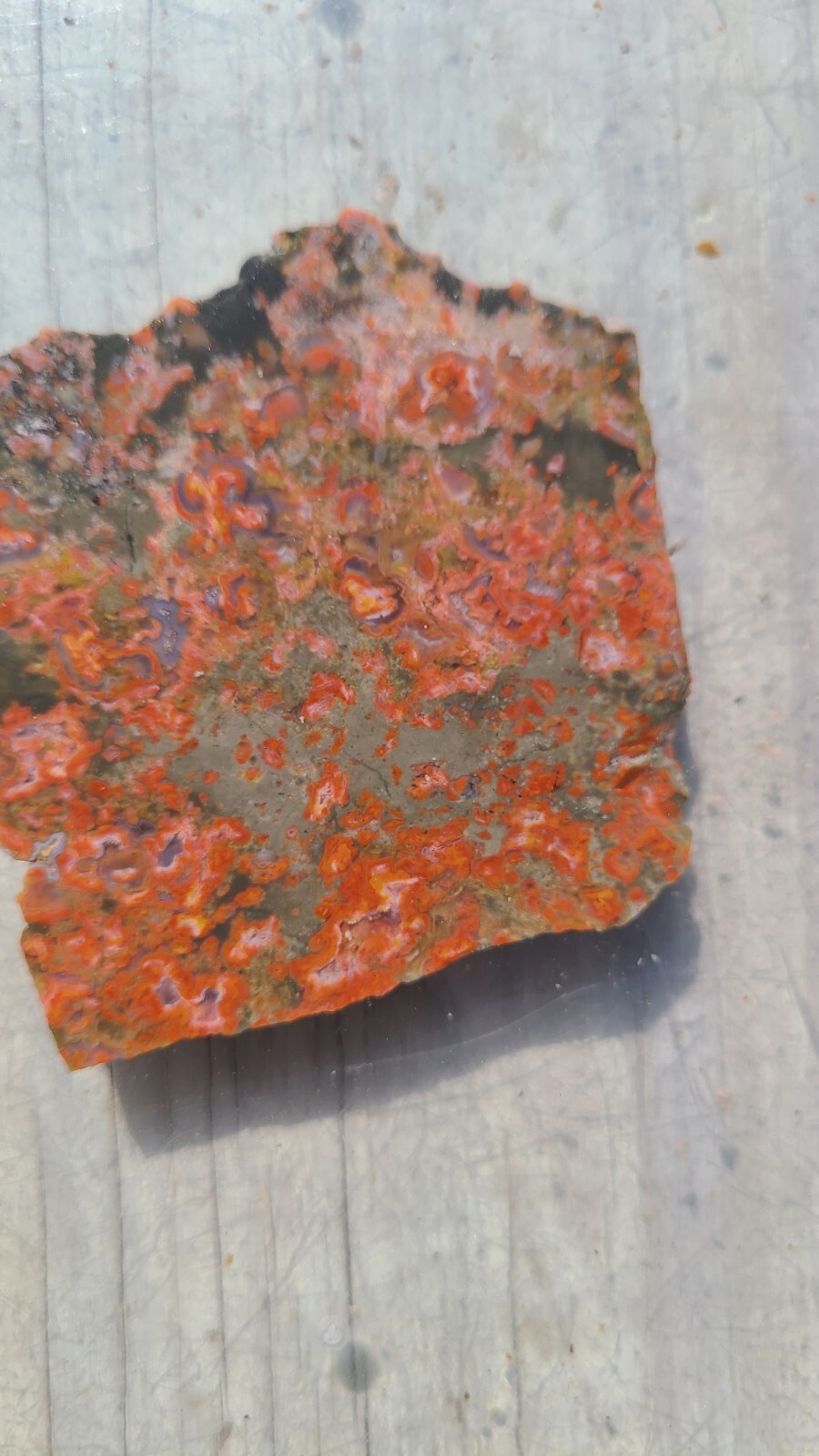 Rose Garden Agate Slab