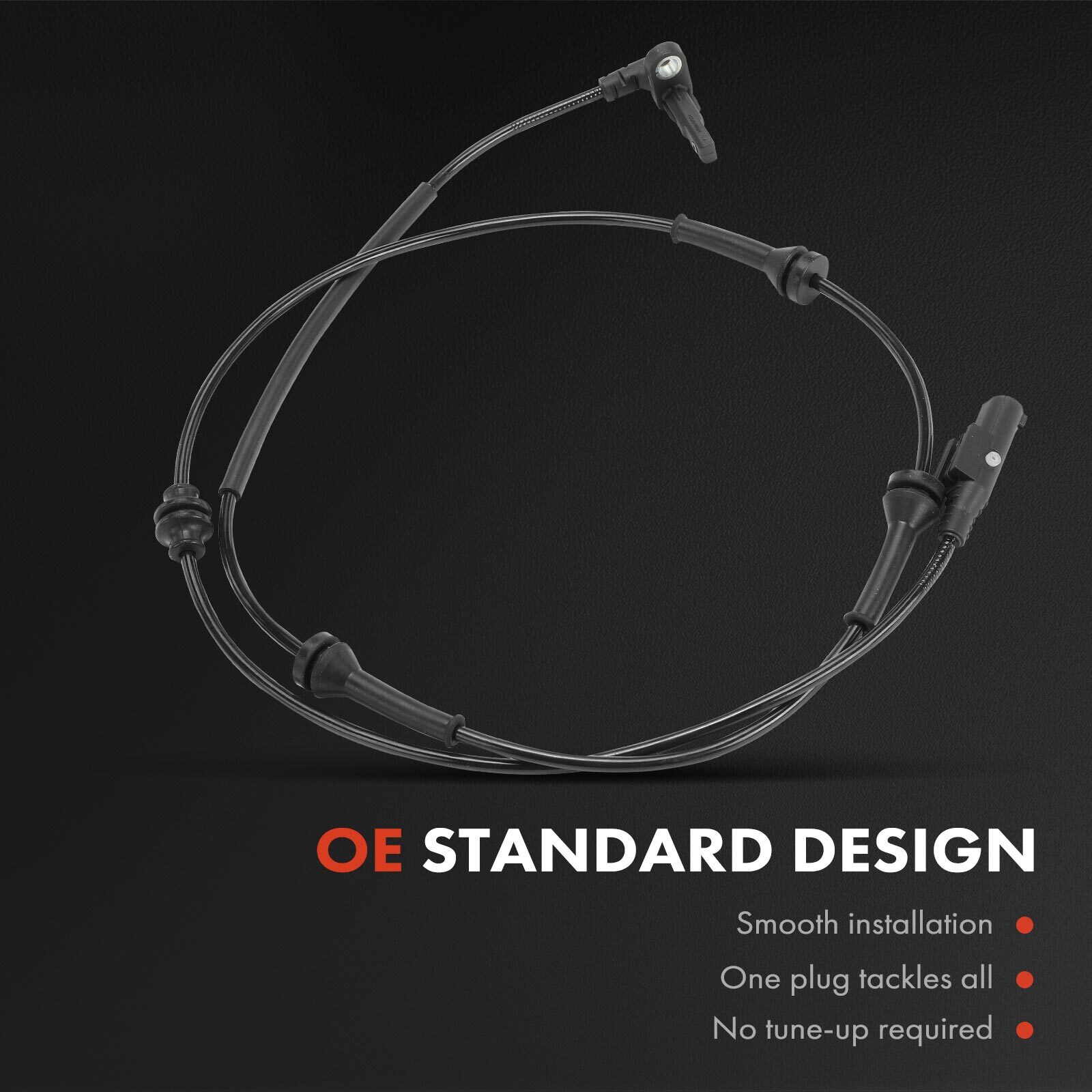 Rear Driver or Passenger ABS Wheel Speed Sensor for Jeep Renegade Compass 17-23